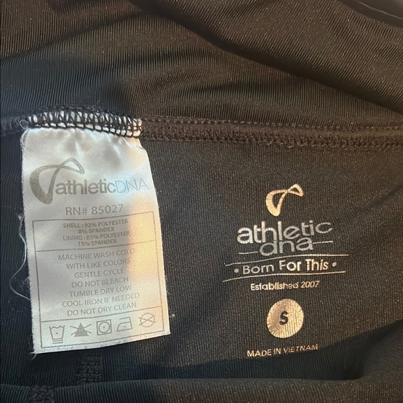 Athletic DNA Women's Black Athletic Skort - Picture 2 of 4